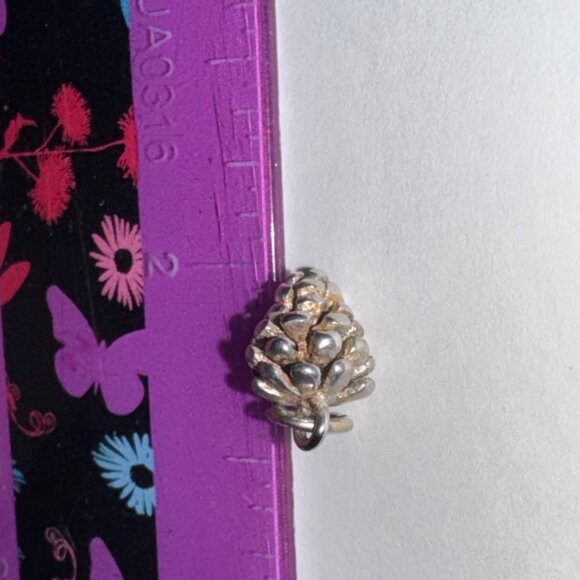 Sterling Silver Pinecone Pendant - Picture 14 of 16